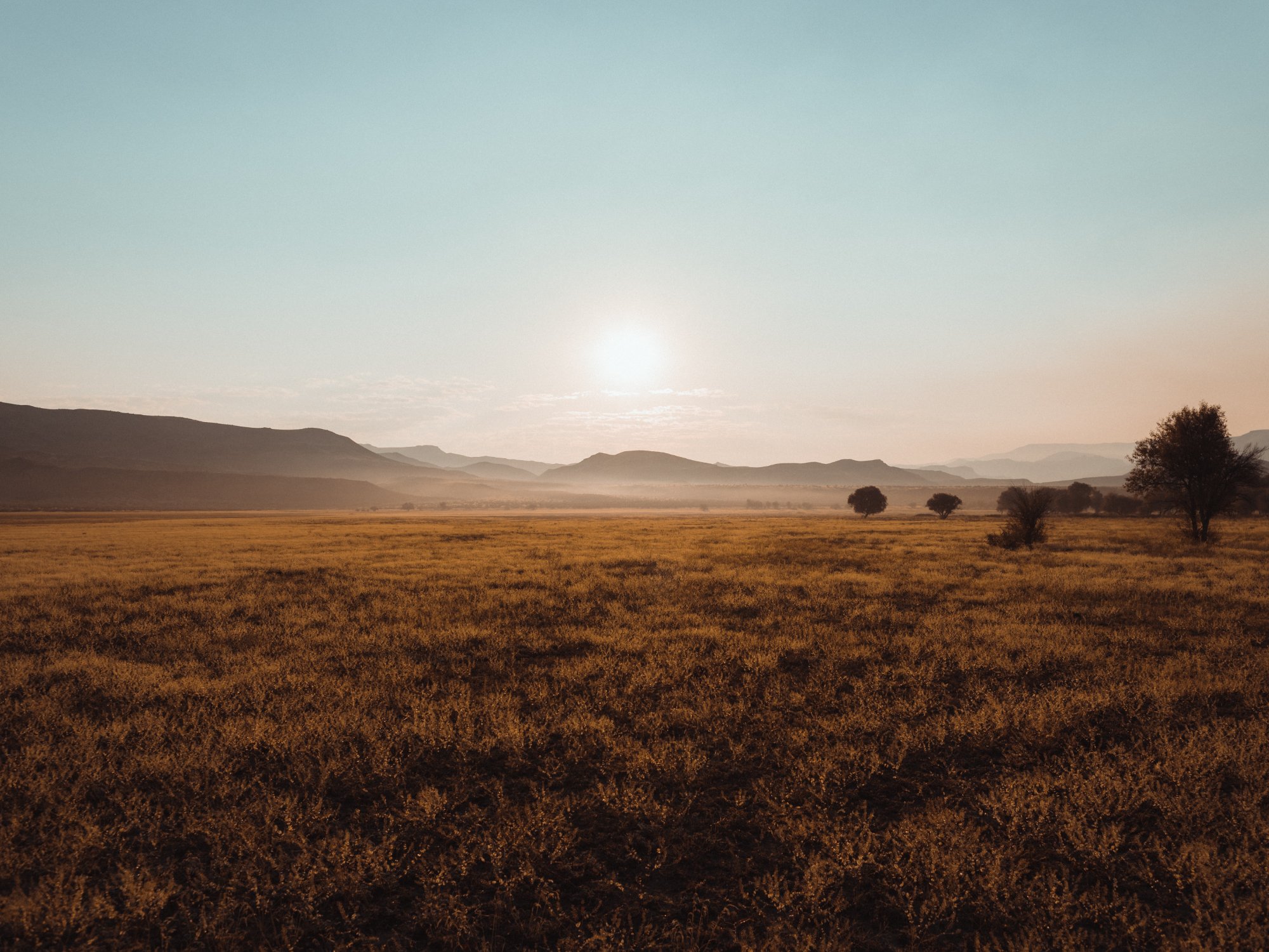 Golden hour across the American West